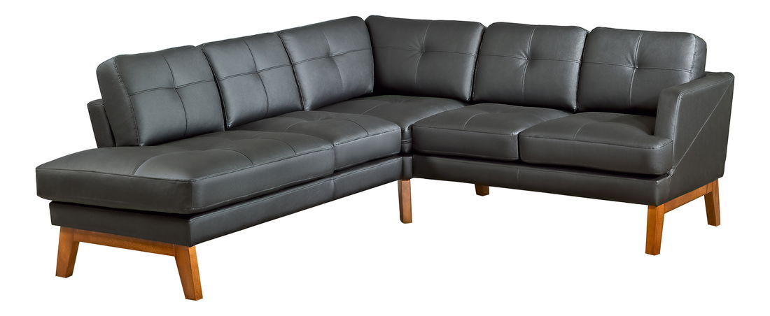 Sarokkanapé Clark (sötétszürke) (B)