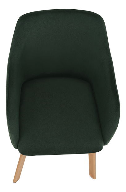 Jedálenská stolička Talira (zelená + buk)