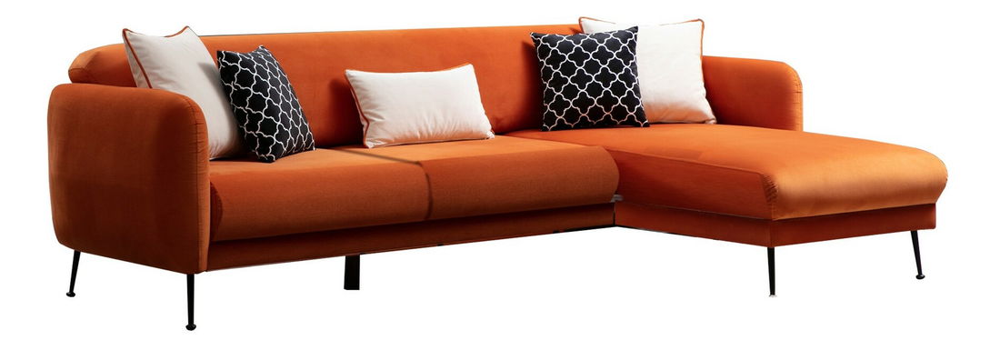 Colțar Samantha (D) (Portocaliu)