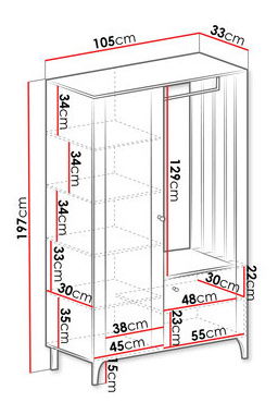 Mobilier hol Manuscritos (cashmir)