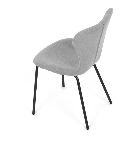 Scaun sufragerie Calderon (argintiu)