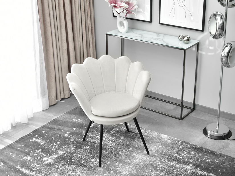 Kreslo Lasair (sivá + čierna)