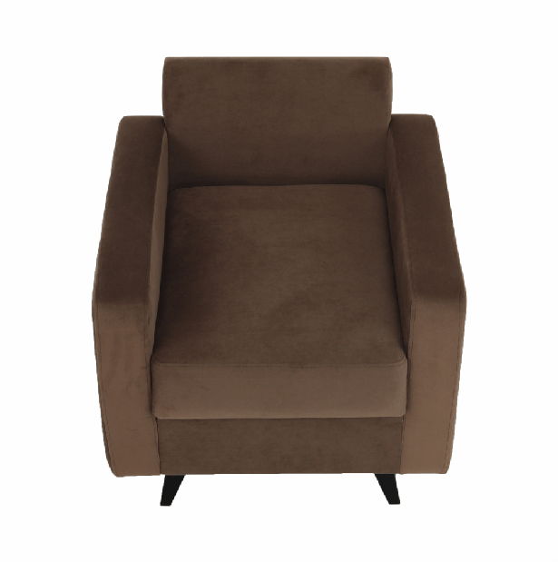 Relaxačné kreslo Merina (hnedá + wenge)