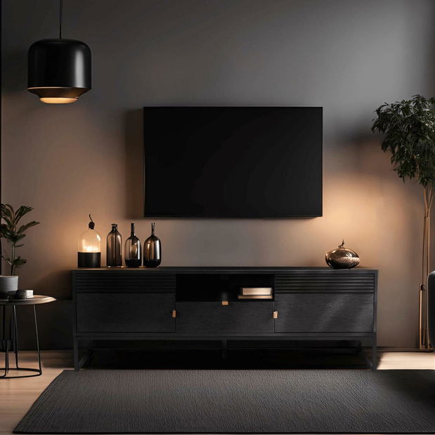 Masă TV Gradiacion (negru) 