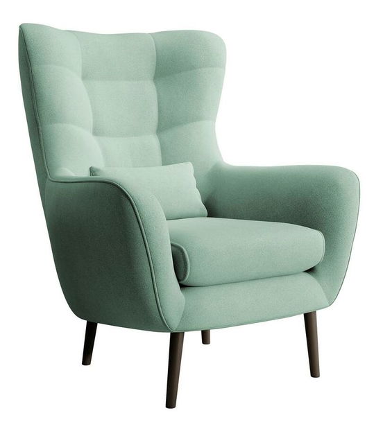 Fotel Veneza 1 (zöld + fekete)