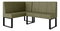 Rohová lavica Bernio 140x200 (olivová) (L)