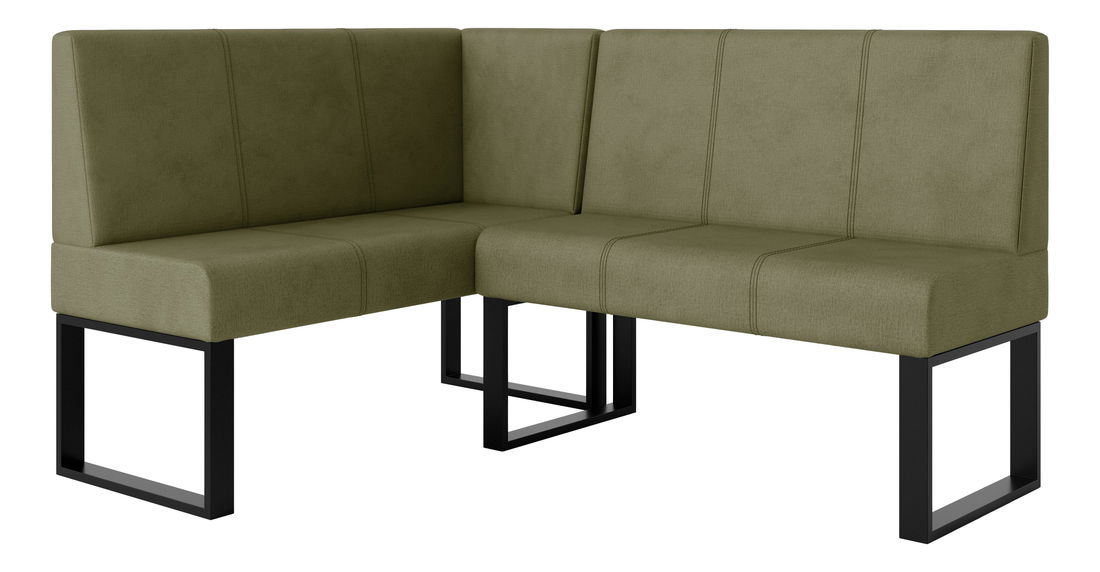 Bancă de colț Bernio 130x170 ( măsliniu) (S)