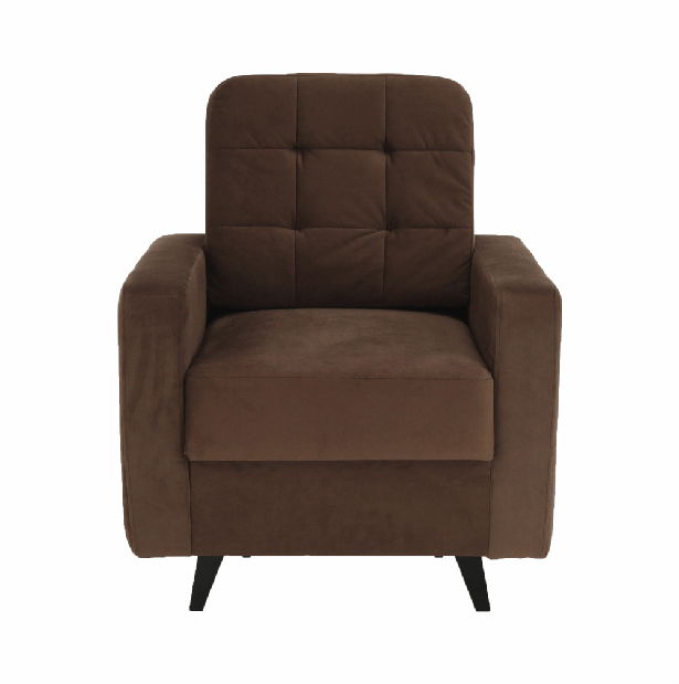 Relaxačné kreslo Merina (hnedá + wenge)
