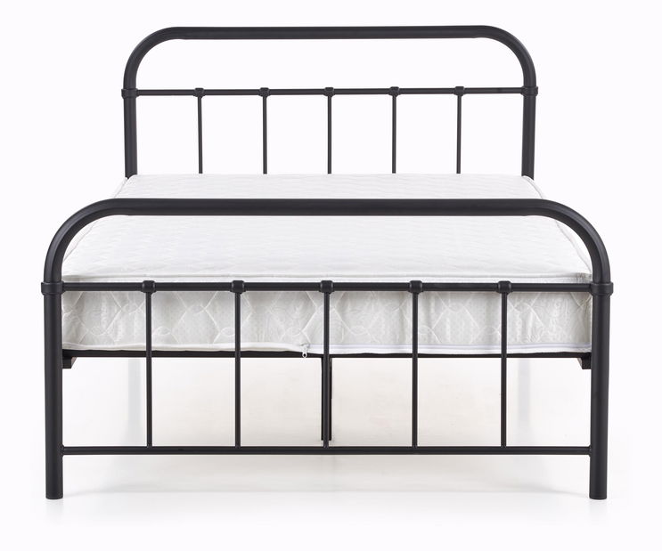 Jednolôžková posteľ 120 cm Lashell 120 (bez matraca) (čierna)