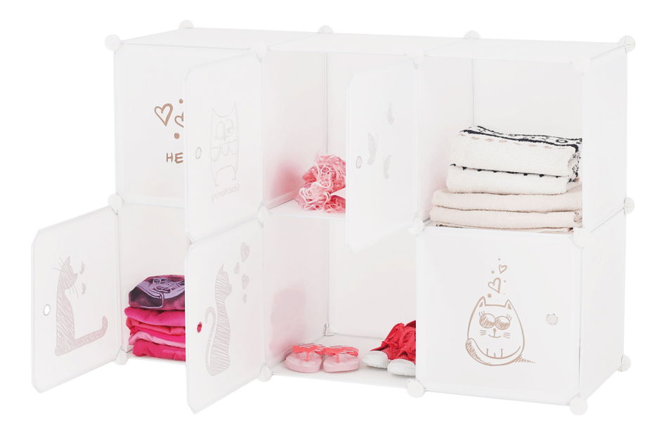 Skriňa Dingo (biela) *výpredaj