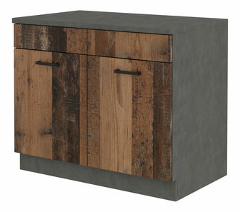 Alsó konyhaszekrény  Meruna SPUB 100 ZAP (matera + old style)