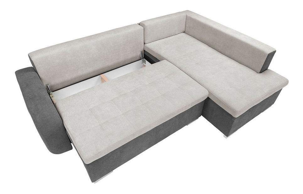 Rohová sedačka BRW Davos Lux 3DL (tmavosivá) (P)