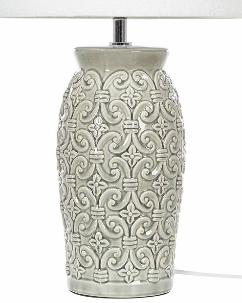 Asztali lámpa Khoza (szürke)