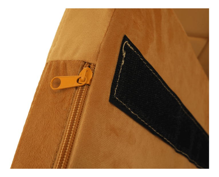 Kreslo Zela (horčicová)