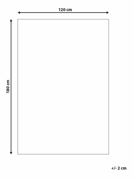 Covor 120x180 cm TIMRO (polipropilenă) (gri)