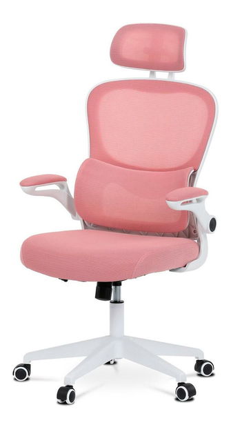 Uredska fotelja Kurtinaitis (ružičasta)