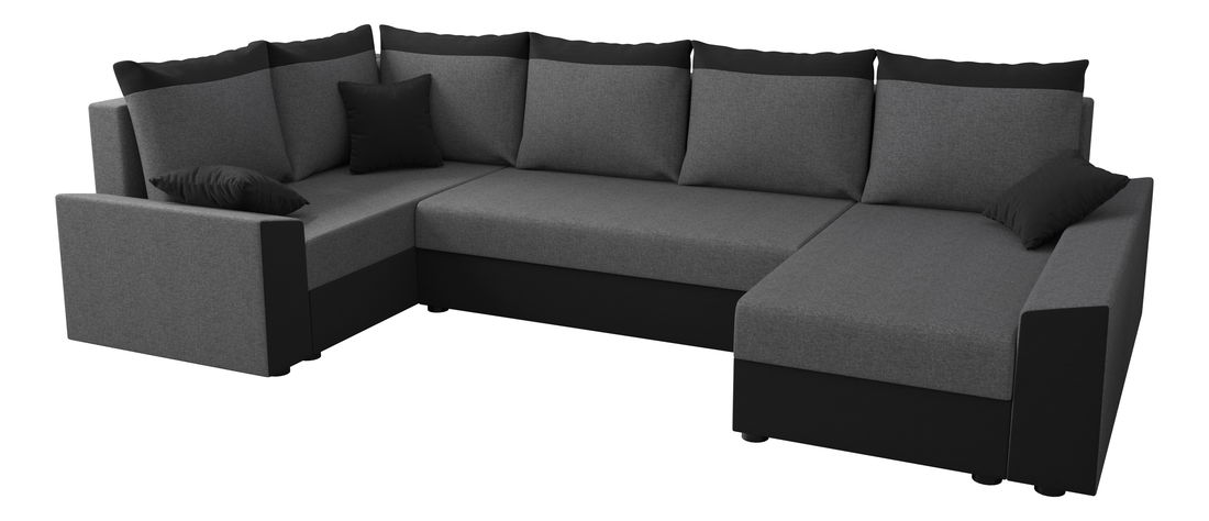 Colțar Paragon Long (Gri + Negru) (S)