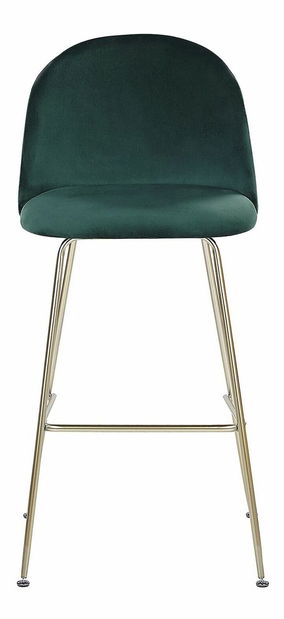 Set 2 ks. barových stoličiek ARCAL (zelená)