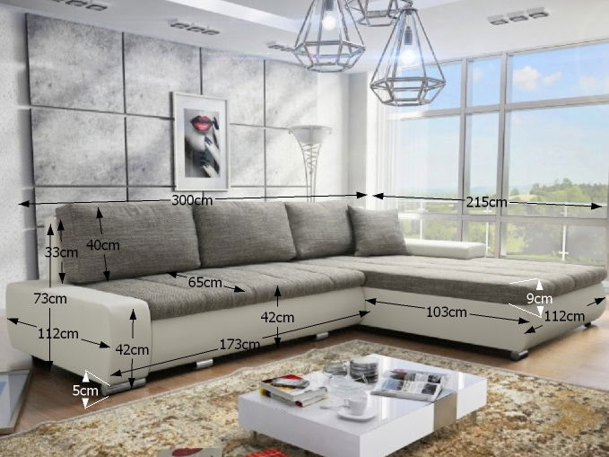 Rohová sedačka Toniks (L) *výpredaj