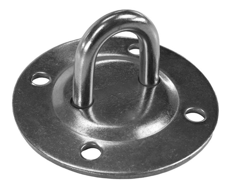 Viseća stolica za ljuljanje Belgica 1 (transparentna + srebrna + siva) 