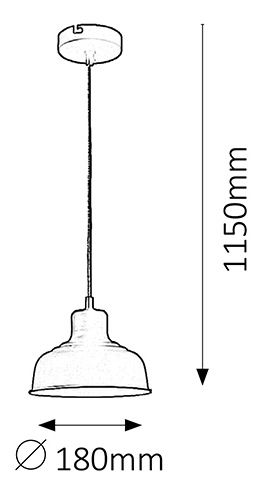 Závesné svietidlo Owen 2789 (matná čierna)