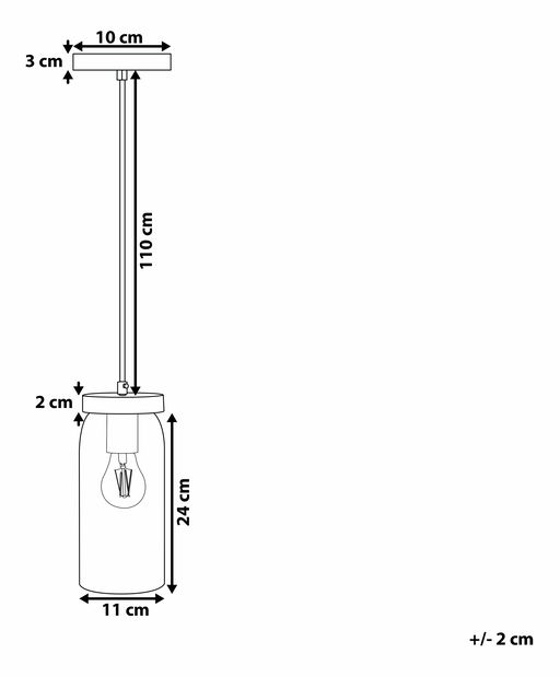 Lámpa Annapolis (szürke)