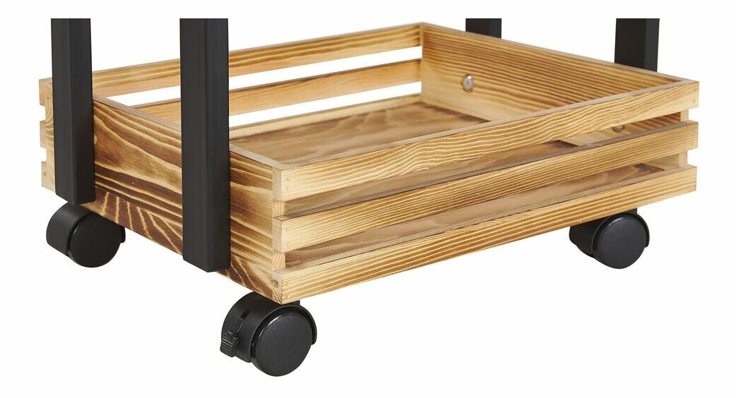 Cărucior servire LANOTO (negru)