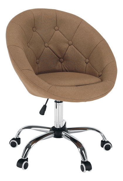 Fotoliu rotativ Guna New (maro deschis)