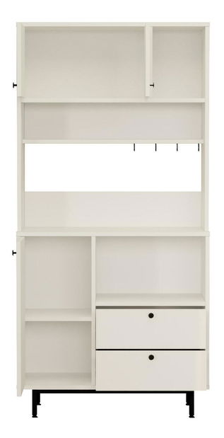 Ormar s policama Rebutia 4 (bijela)