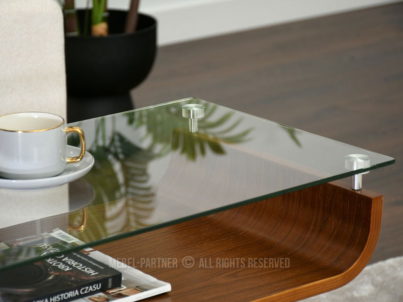 Stolić za kavu Largus (orah + crna)