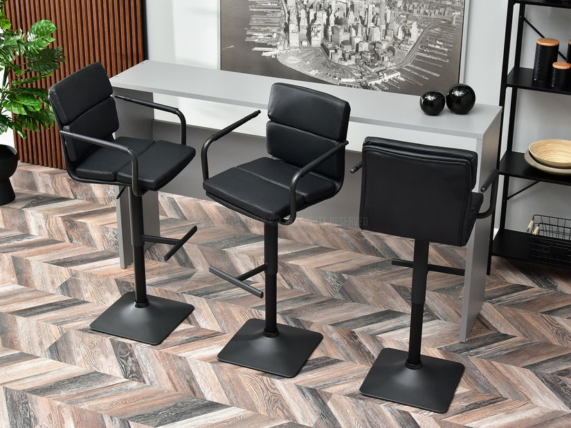 Stolička Hanz (čierna)