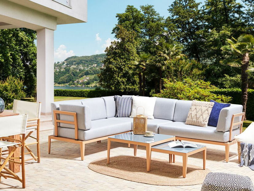 Záhradná zostava Rimza (sivá)