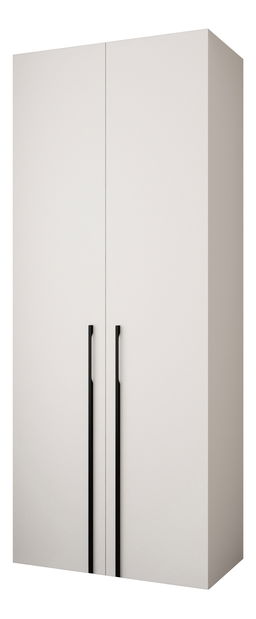 Ruhásszekrény 100 cm Carmela 50-3 (fehér + fekete)