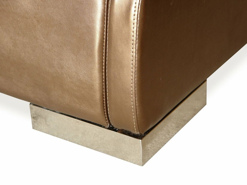 Franciaágy 180 cm PARNAS (ágyráccsal) (arany) *bazár