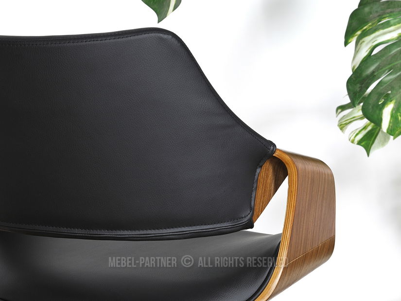 Scaun bar Rolenzono H75 (negru)