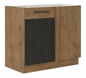 donji kuhinjski ormarić Virion 105 ND 1F BB (hrast lancelot + matera)