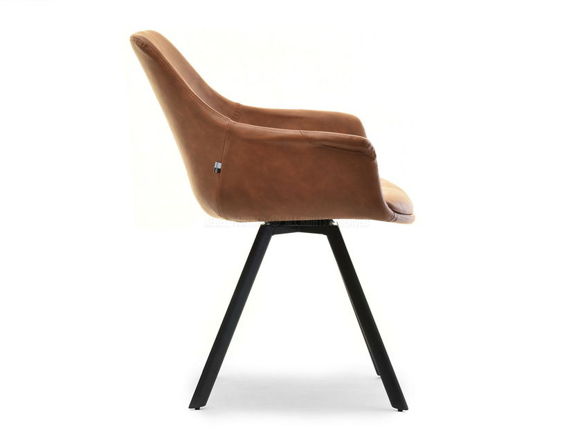 Stolička Mirabell (hnedá + čierna)