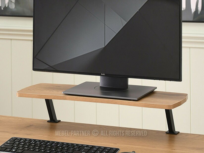 PC asztal Matts 115 (tölgy + fekete)