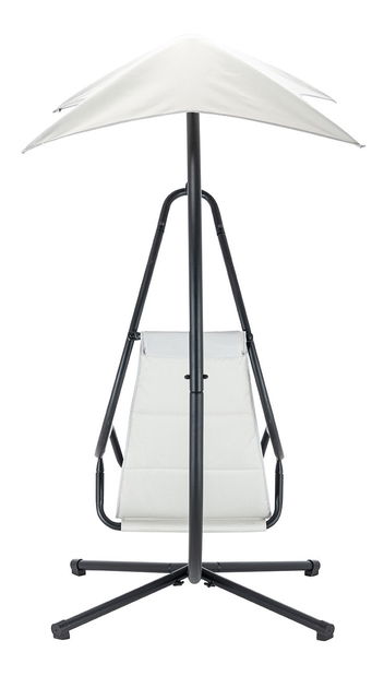 Scaun suspendat Mirjan Sotiko (crem + negru) (lichidare de stoc)