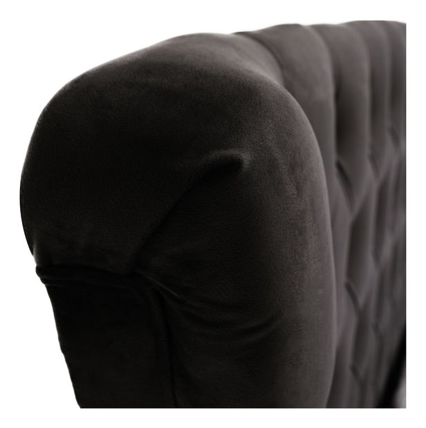 Franciaágy 180 cm Meilani 180 (szürke)