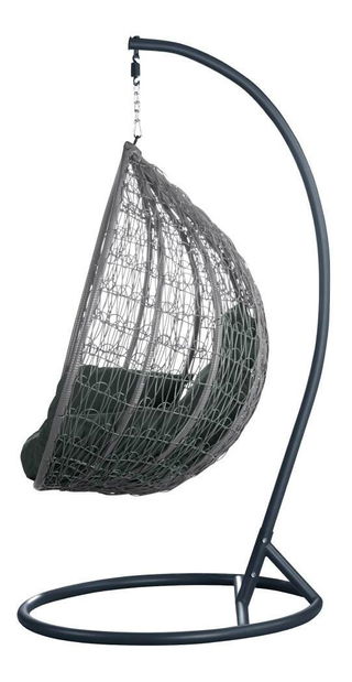 Függesztett fotel Necesarios (szürke) 