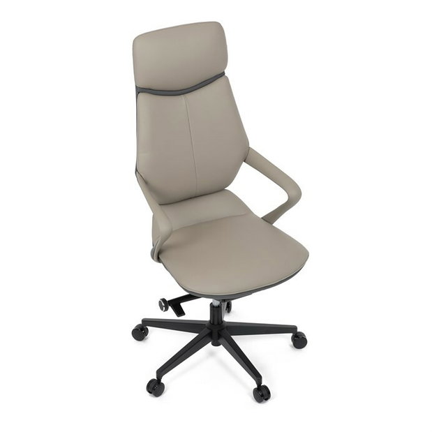 Kancelárske kreslo Kozmios (sivá)