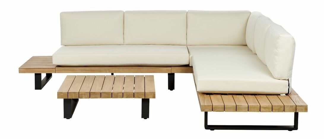 Vrtni set Mykza (svijetlo drvo)