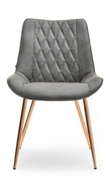 Szék Aron (szürke + réz)