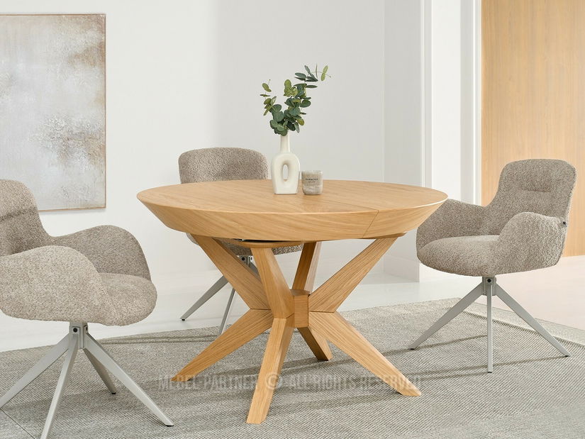 Masă sufragerie Viajaban (stejar)