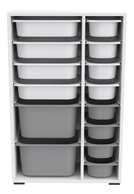 Játékrendszerező Dremonka 7 (fehér + szürke)