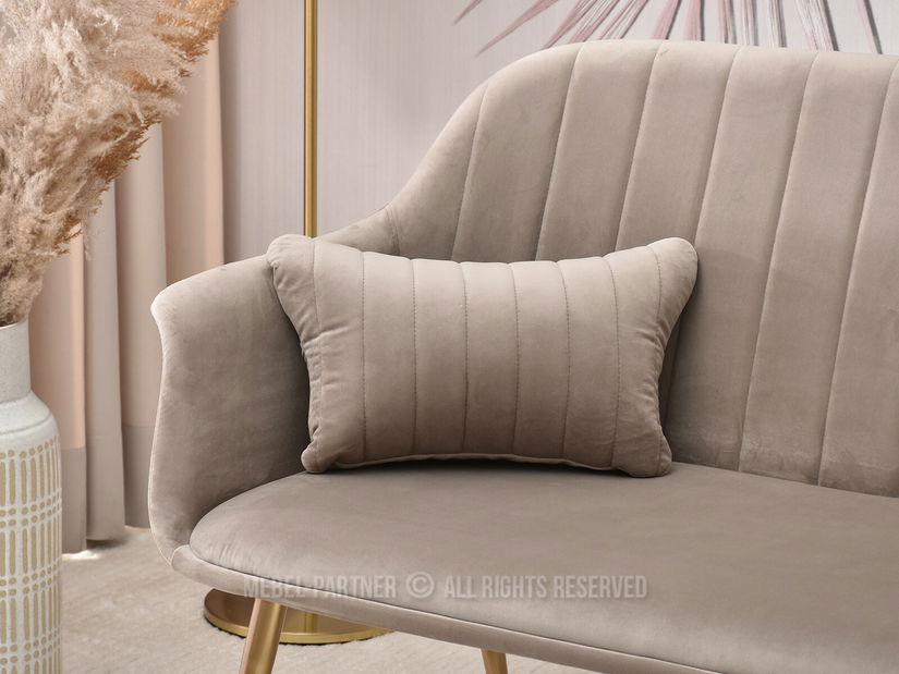 Canapea Osmol S (bej + negru)