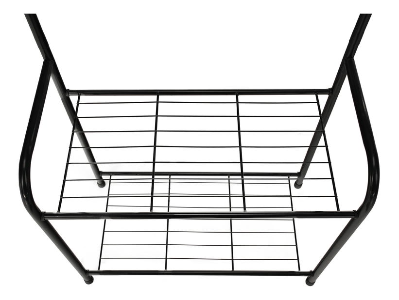 Pantofar și cuier Rolande (negru)