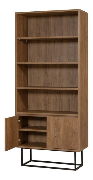 Set mobilier living Laxi 26 (nuc + negru)