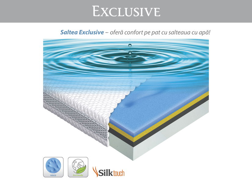 Saltea din spumă Exclusive 200x200 (T3/T4)